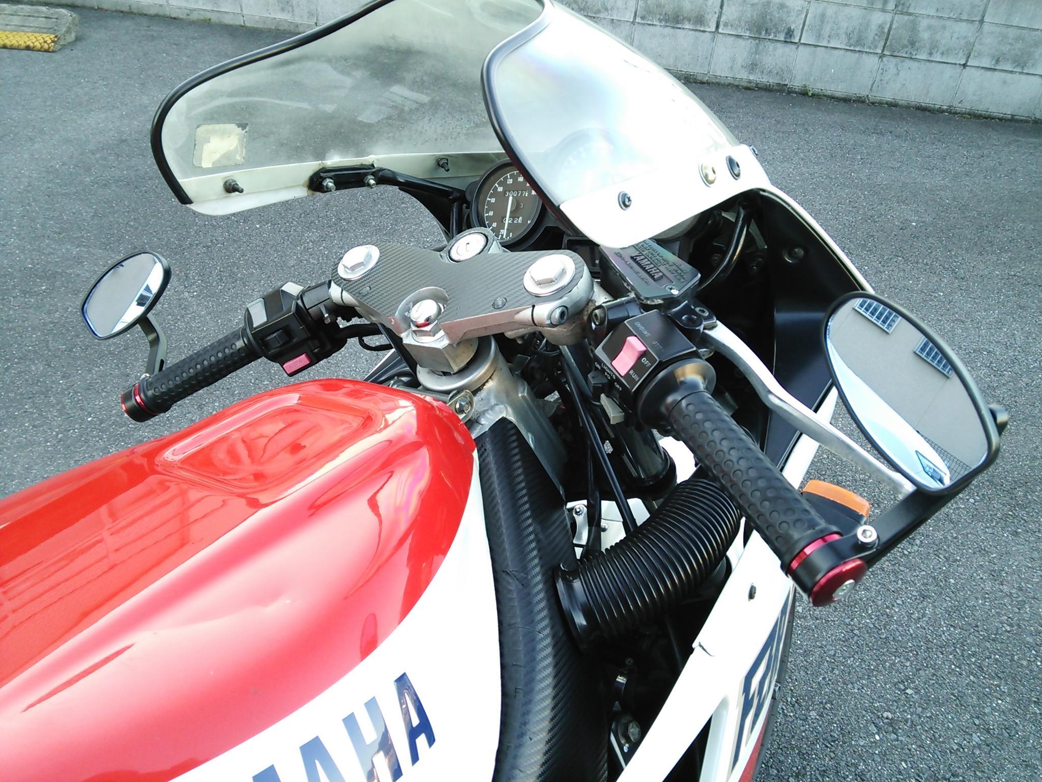 Amazon | バイク ミラー ヤマハ用FZR250R用FZR400RR用FZR600RR用